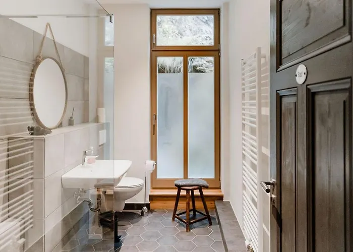 شقة Haus Wanderlust - Zwei In Einem Haus Fuer Bis Zu 13 Personen - Naturnah, Stilvoll Eingerichtet - Ideal Fuer Familien Und Gruppen *