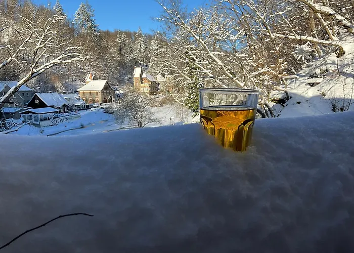 شقة Haus Wanderlust - Zwei In Einem Haus Fuer Bis Zu 13 Personen - Naturnah, Stilvoll Eingerichtet - Ideal Fuer Familien Und Gruppen *