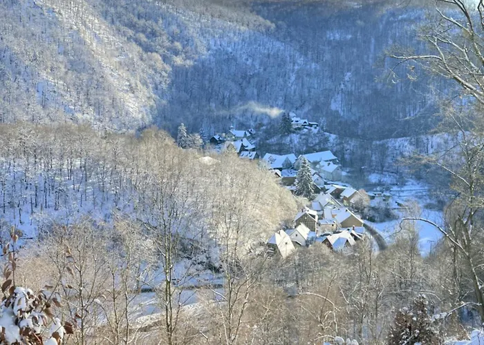 Haus Wanderlust - Zwei In Einem Haus Fuer Bis Zu 13 Personen - Naturnah, Stilvoll Eingerichtet - Ideal Fuer Familien Und Gruppen شقة ثال